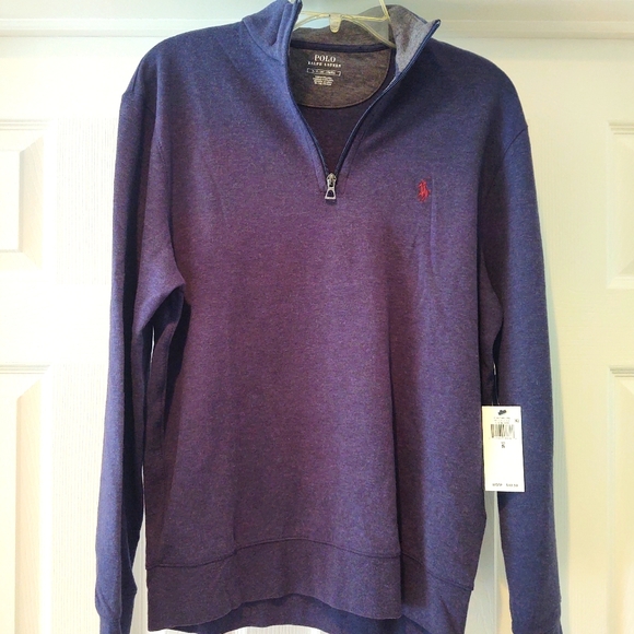 Polo 1/4 zip pullover - Picture 1 of 4